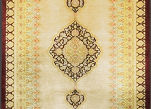 Persian Qum Armi Gold Brown